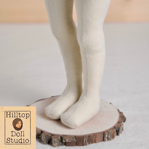 Fabric Doll "Pepper" Handcrafted Textile Cloth Heirloom Primitive Doll - Picture 10 of 11